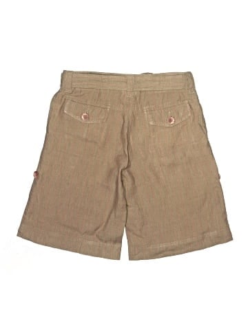 Wrap Khaki Shorts (view 2)