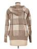 RACHEL Rachel Roy Plaid Tan Pullover Sweater Size L - photo 2