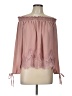 Moa Moa 100% Polyester Pink 3/4 Sleeve Blouse Size L - photo 1