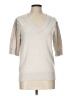 DKNY Ivory 3/4 Sleeve Top Size L - photo 1
