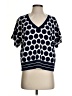 CAbi Blue Short Sleeve Top Size S - photo 1