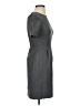 J.Crew Houndstooth Gray Cocktail Dress Size 0 (petite) - photo 4