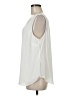Alfani 100% Polyester Ivory Sleeveless Blouse Size M - photo 5