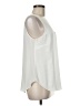 Alfani 100% Polyester Ivory Sleeveless Blouse Size M - photo 4