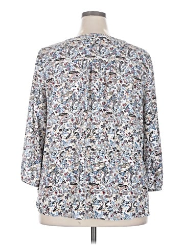 Collective Concepts 3/4 Sleeve Blouse (view 2)