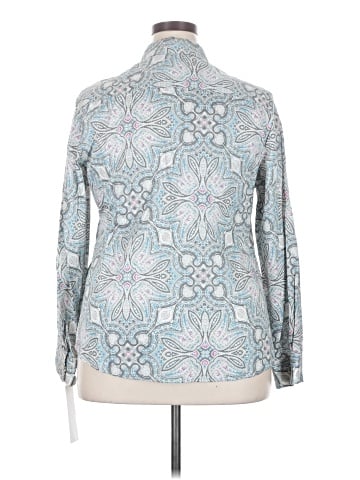 Foxcroft Long Sleeve Button-Down Shirt (view 2)