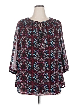 Daniel Rainn 3/4 Sleeve Blouse