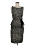 Just... Taylor Polka Dots Black Cocktail Dress Size 6 - photo 1