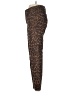 Code Bleu Animal Print Brown Casual Pants Size 6 - photo 5