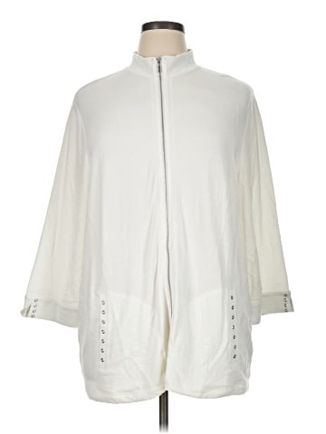 Weekends by Chico's 3/4 Sleeve T-Shirt (view 1)
