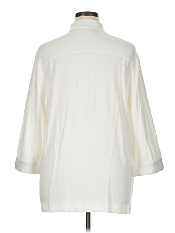 Weekends by Chico's 3/4 Sleeve T-Shirt (view 2)