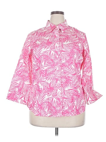 Foxcroft 3/4 Sleeve Blouse (view 1)