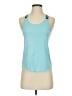 Nike 100% Polyester Blue Active Tank Size XS - photo 1