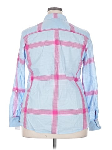 Foxcroft Long Sleeve Button-Down Shirt (view 2)