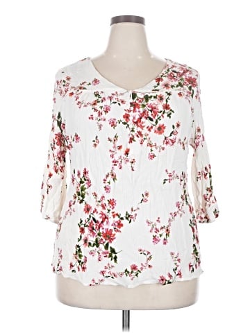 Skies Are Blue 3/4 Sleeve Blouse (view 1)