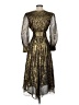 LoveShackFancy Floral Gold Cocktail Dress Size 0 - photo 2