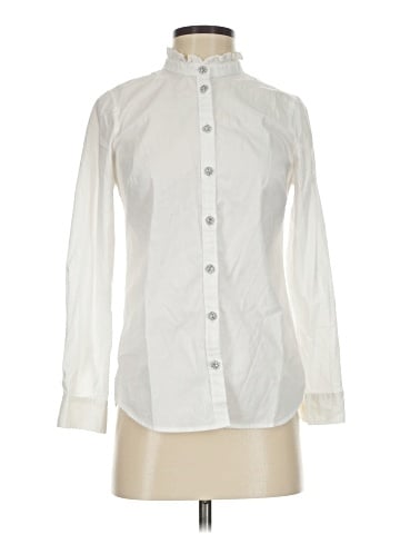 J.Crew Factory Store Long Sleeve Blouse (view 1)