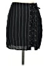 TOBI Stripes Black Casual Skirt Size XS - photo 1