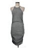 Lanston Solid Gray Casual Dress Size M - photo 1