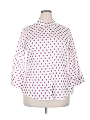 Foxcroft 3/4 Sleeve Blouse (view 1)