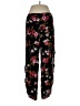 Guess Floral Black Casual Pants Size L - photo 1