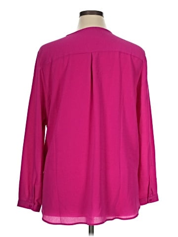 Adrianna Papell Long Sleeve Blouse (view 2)