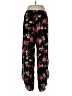 Guess Floral Black Casual Pants Size L - photo 2