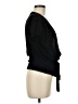 August Silk Black Cardigan Size M - photo 4
