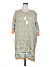 Halife Paisley Teal Casual Dress Size 2X - photo 1