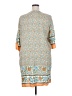 Halife Paisley Teal Casual Dress Size 2X - photo 2
