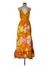 Plenty By Tracy Reese Tropical Orange Cocktail Dress Size L - photo 1