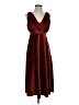 ASOS Burgundy Cocktail Dress Size 4 - photo 1