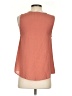 E&M Collection Orange Sleeveless Blouse Size S - photo 2