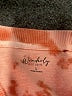 wonderly Tie-dye Orange Pullover Sweater Size L - photo 7