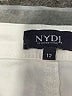 NYDJ Solid Ivory Khaki Shorts Size 12 - photo 3