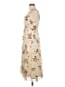 Unbranded 100% Polyester Floral Ivory Cocktail Dress Size M - photo 5