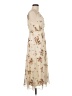 Unbranded 100% Polyester Floral Ivory Cocktail Dress Size M - photo 4