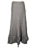 Solitaire Gray Casual Skirt Size L - photo 1