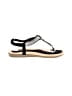 Forever Black Sandals Size 7 - photo 1