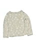 Carter's Ivory Long Sleeve Blouse 0-3 MO / 3 MO - photo 2