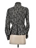Who What Wear 100% Polyester Animal Print Black Long Sleeve Blouse Size XS - photo 2