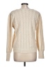 Gallery Chevron-herringbone Ivory Pullover Sweater Size L - photo 2