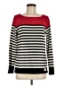 Talbots 100% Cotton Stripes Red Pullover Sweater Size M - photo 1