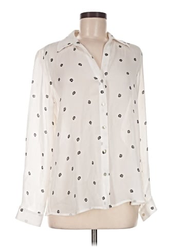 L'Agence Long Sleeve Blouse (view 1)
