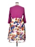 IGIGI 100% Polyester Color Block Purple Casual Dress Size 18 - photo 2