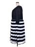 IGIGI 100% Polyester Stripes Blue Casual Dress Size 18 - photo 5