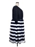 IGIGI 100% Polyester Stripes Blue Casual Dress Size 18 - photo 4