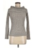 Design Lab Lord & Taylor Metallic Silver Turtleneck Sweater Size M - photo 1
