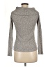 Design Lab Lord & Taylor Metallic Silver Turtleneck Sweater Size M - photo 2