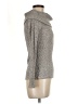 Design Lab Lord & Taylor Metallic Silver Turtleneck Sweater Size M - photo 4